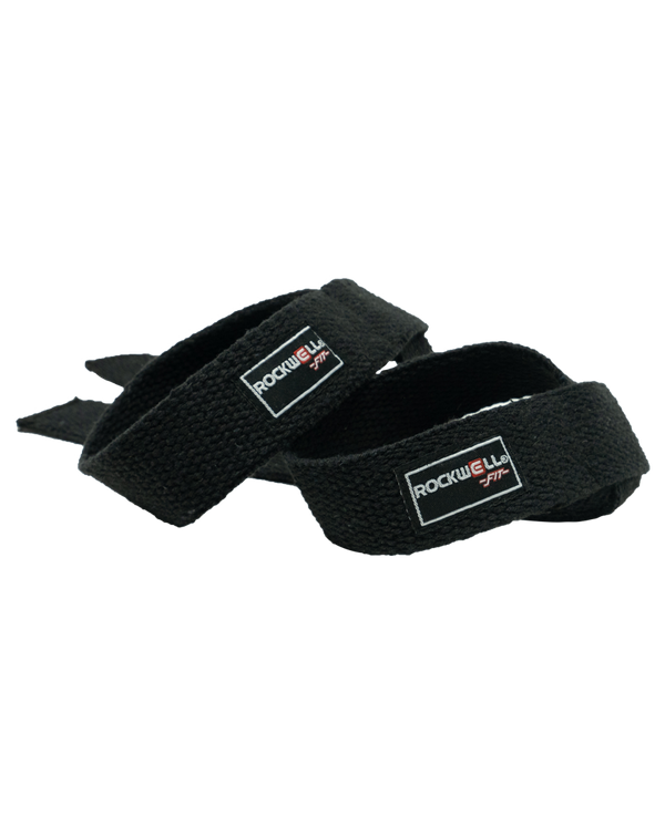 Rockwell Fit™ Lifting Straps (Black)